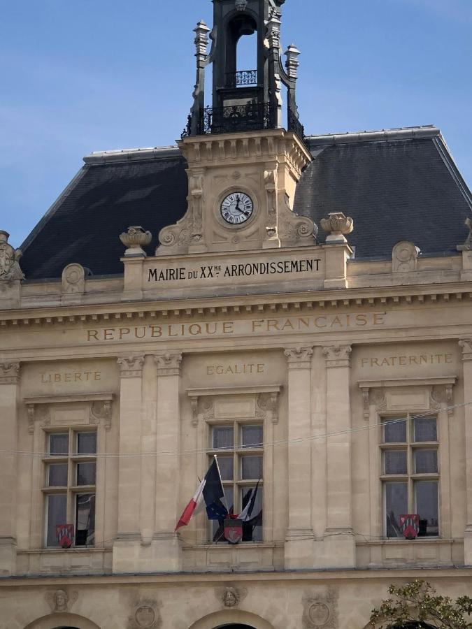 Gambetta Residences Hotel Paris Centre Exterior photo